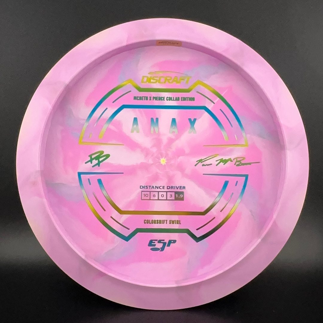 Colorshift Swirl ESP Anax -  McBeth X Pierce Collab Edition
