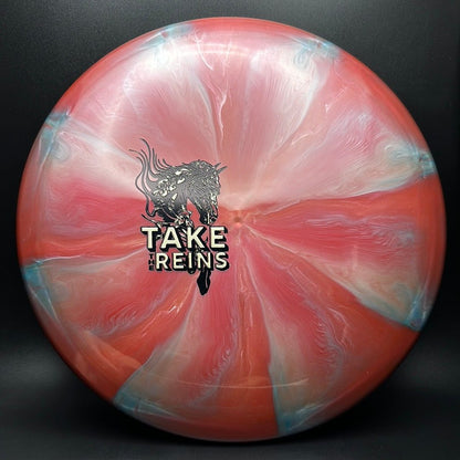 Sublime Swirl Mustang - "Take The Reins" Mini Stamp