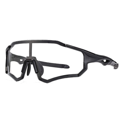 Aerodynamic Windproof Photochromic Cycling Sunglasses