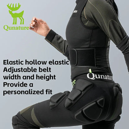 Qunature Ski Back Vest  EU Certified Protection  Breathable Comfort