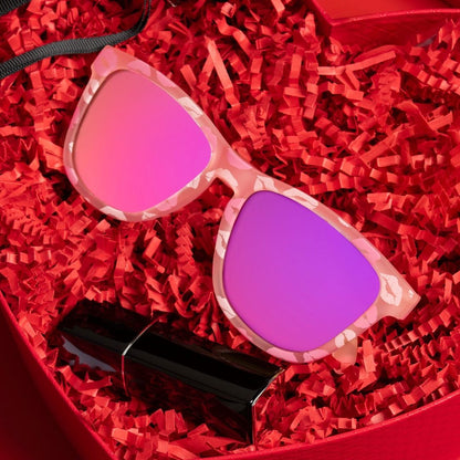 "Fluent In French Kissing" Valentine's Day OG Polarized Sunglasses