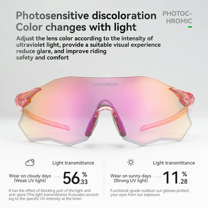Durable Polarized Cycling Sunglasses with UV400 Protection