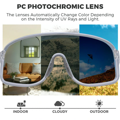 Polarized Photochromic Cycling Sunglasses