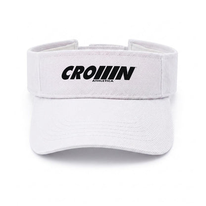 CROWN ATHLETICA /// Embroidered Logo Visor (WHITE)