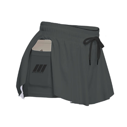 CROWN ATHLETICA /// Women's Skort (CHARCOL)
