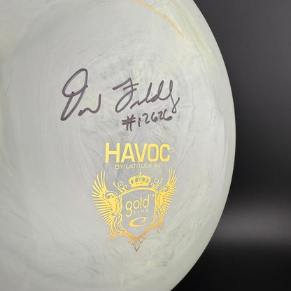 Swirly Gold Havoc *Signed* - PFN - Dave Feldberg *Used