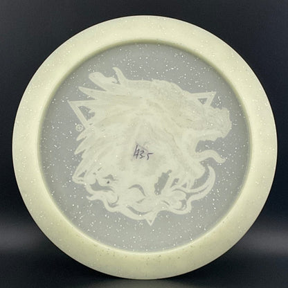 Metal Flake Glow Aztec X-Out - Horned Dragon