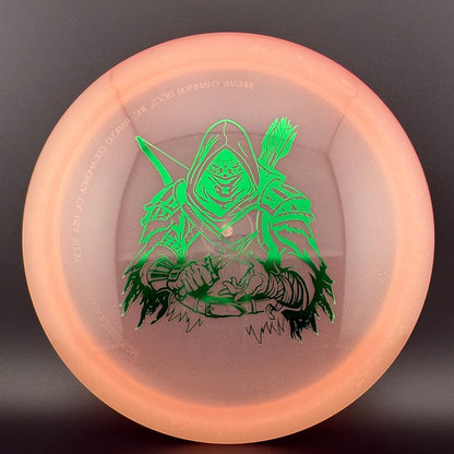 Classic Glow Champion Fairway Disc - Dark Rebel