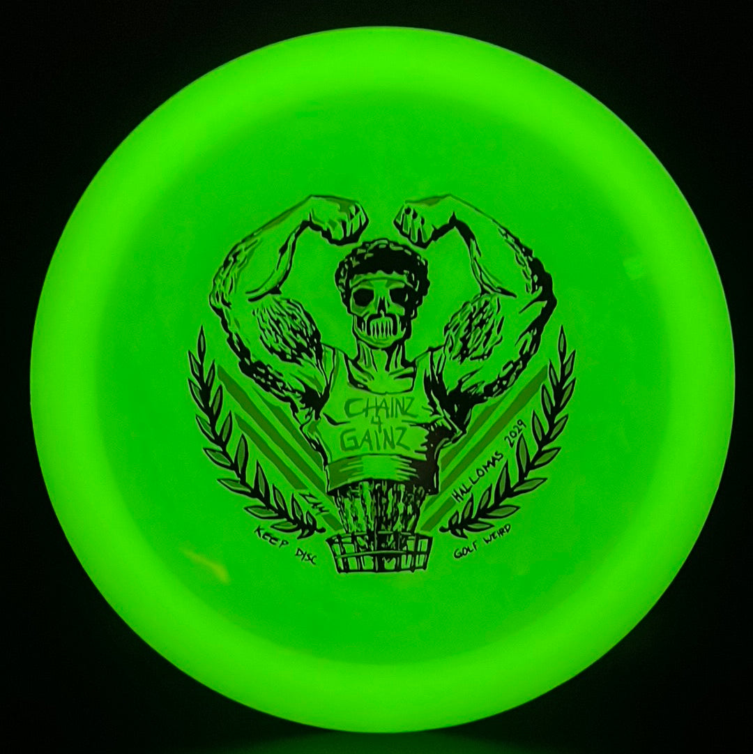 Nocturnal Phoenix - "Chains 4 Gains" by ZAM Keep Disc Golf Weird