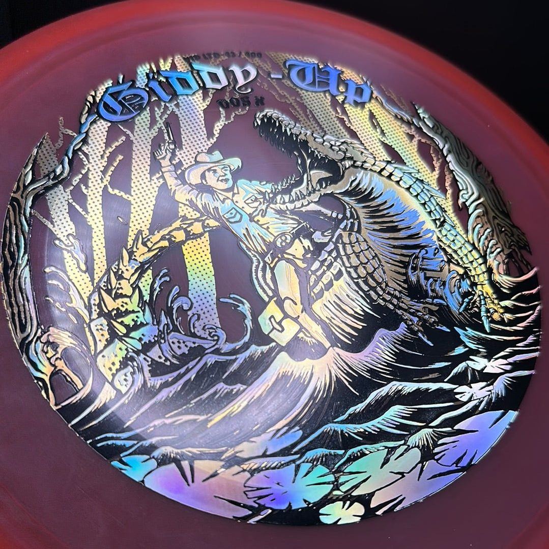 Charlie Dos X "Giddy Up" - First Run VIP LTD #43 Triple Foil - 1/400
