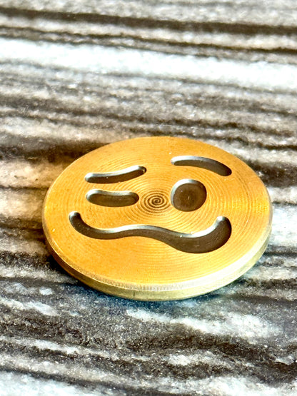 Tyson Lamb Crafted Woozy Ball Marker Brass