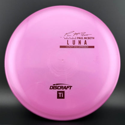 Titanium Luna - First Run - Paul McBeth