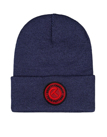 Scotty Cameron 2025 Red Circle T Patch Beanie