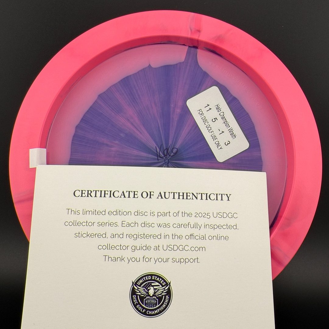 Halo Champion Wraith - USDGC Wax Seal - Small Batch 1/100