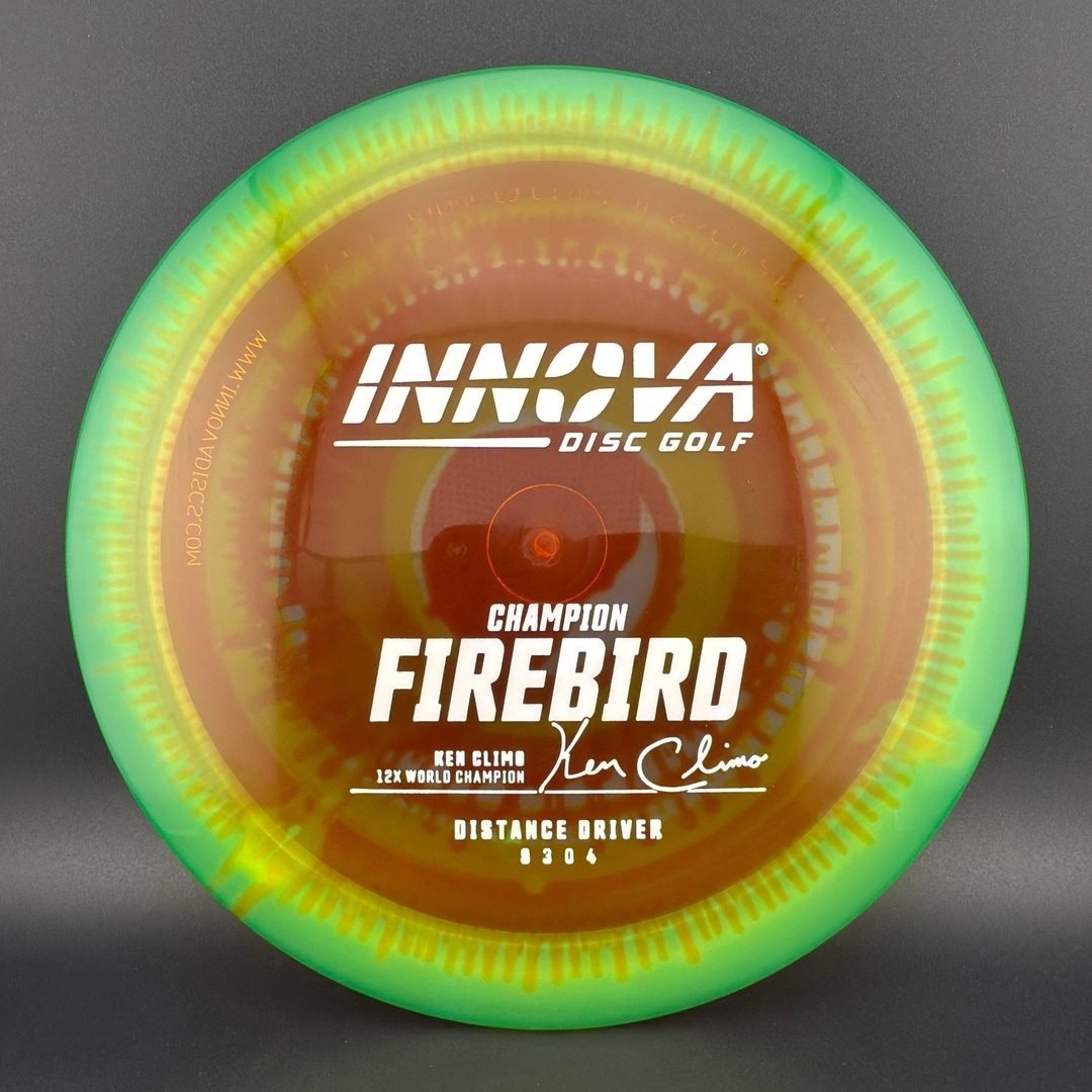 I-Dye Champion Firebird - Ken Climo 12x World Champ
