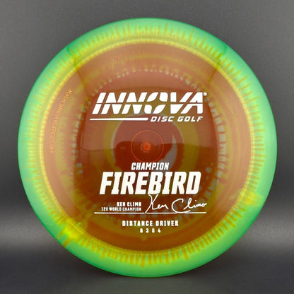 I-Dye Champion Firebird - Ken Climo 12x World Champ