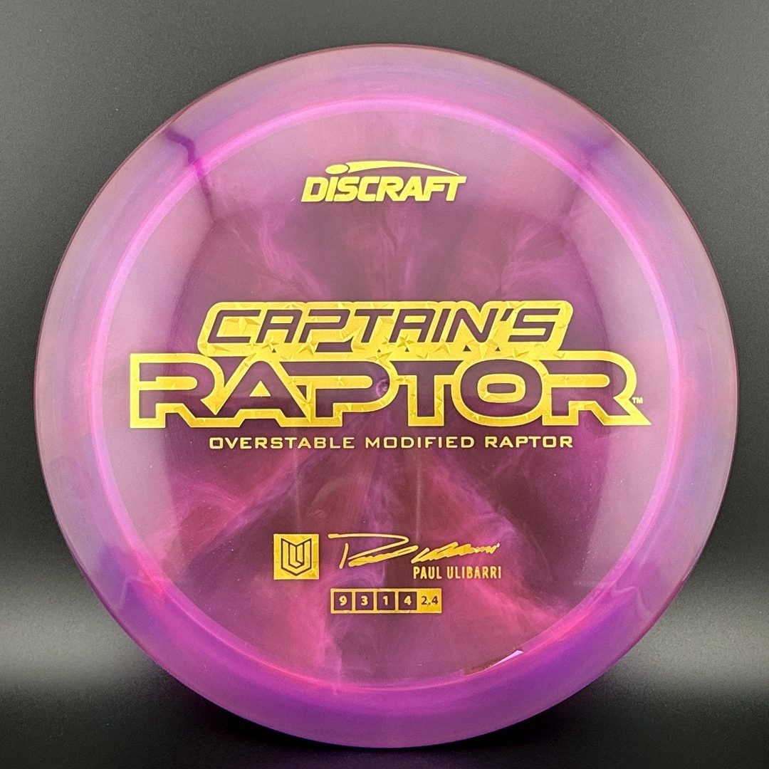 Special Z Blend Captain's Raptor - Paul Ulibarri 2025 Signature Series