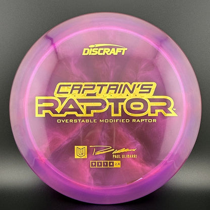 Special Z Blend Captain's Raptor - Paul Ulibarri 2025 Signature Series
