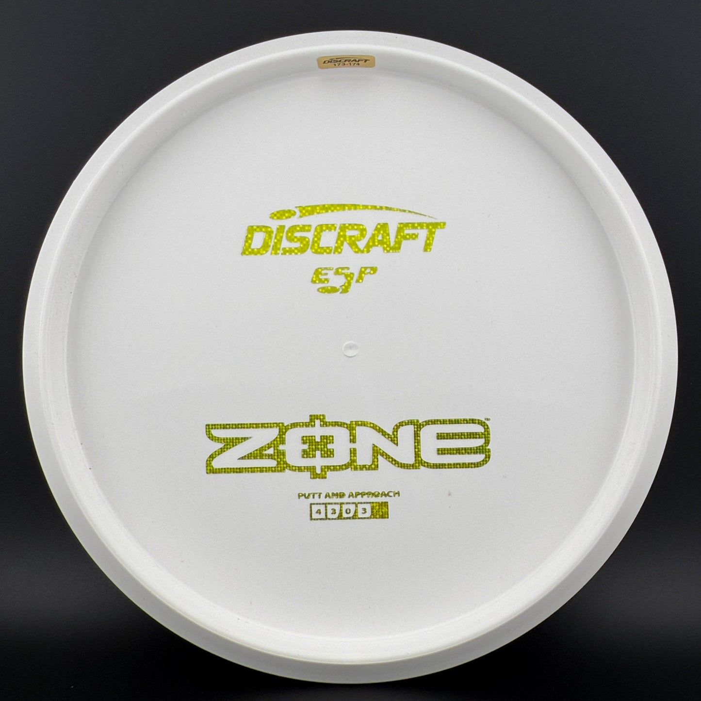 White ESP Zone - Bottom Stamp (Dyer's Delight)