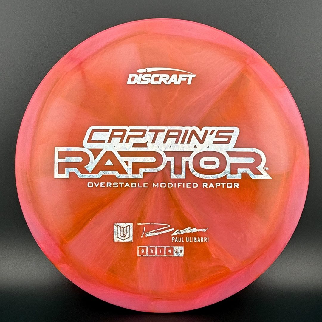Special Z Blend Captain's Raptor - Paul Ulibarri 2025 Signature Series