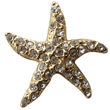 3D Starfish Crystal Ball Marker &amp; Hat Clip by ReadyGOLF