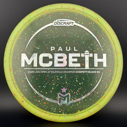 Confetti Z Buzzz SS - Paul McBeth 2025 LWS Open