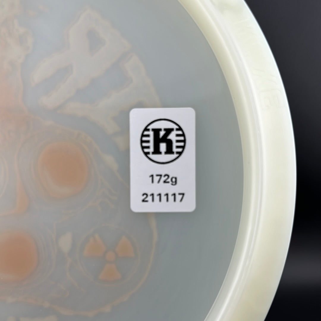 K1 Glow Kaxe - 2021 Run - RADioactive Man Stamp
