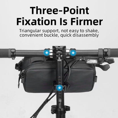 ROCKBROS Cycling Bag Bike Front Handlebar Bicycle Frame Bag Waterproof MTB Bike Bag 2L