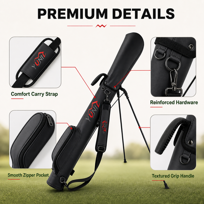 Golf Stand Bag – Lightweight, 3 Colors