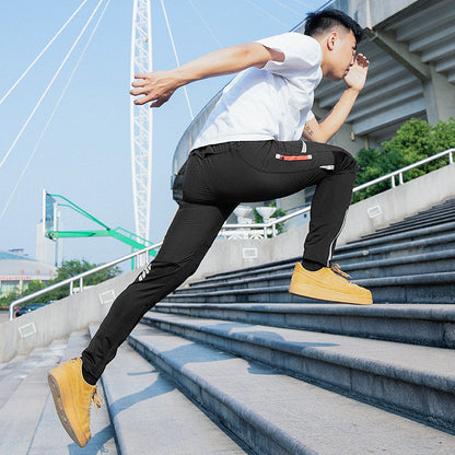 Mens Cycling Bike Pants Quick-Dry Outdoor Mountain Running Hiking Gear Windproof Trousers