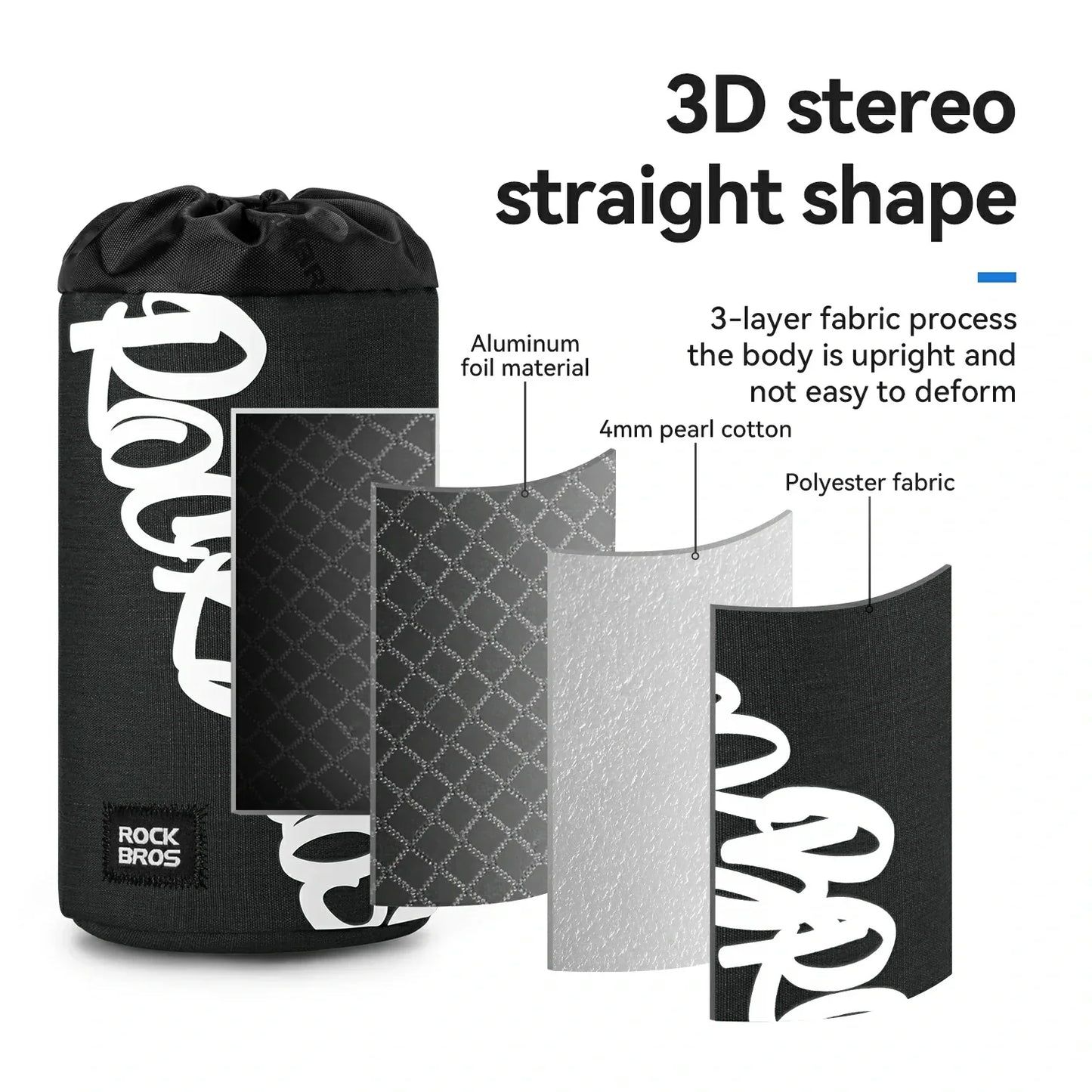 ROCKBROS FlashRide Sketch Bike Water Bottle Bag