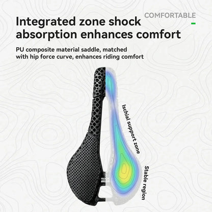 3D Print Bike Saddle 145mm Carbon Seat