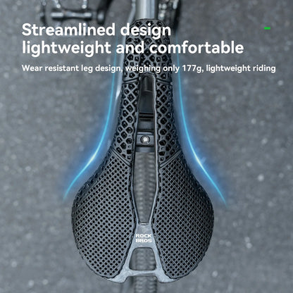 3D Print Bike Saddle 145mm Carbon Seat