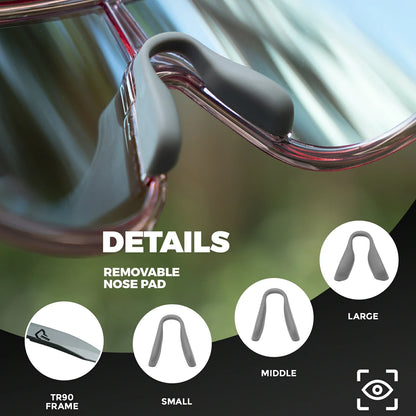 Polarized Photochromic Cycling Sunglasses