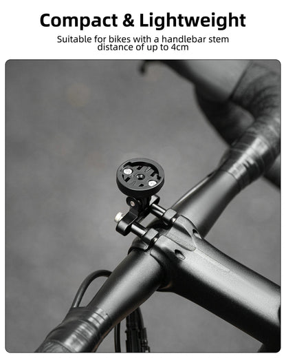 Bike Computer Mount Out-Front Aluminum Integrated