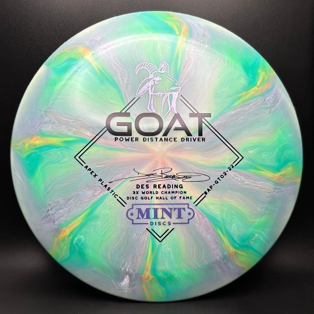 Swirly Apex Goat - 3x Des Reading Signature Series