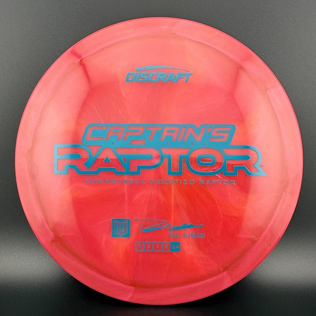 Special Z Blend Captain's Raptor - Paul Ulibarri 2025 Signature Series