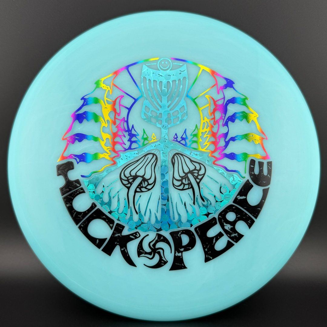 Soft Neo Spore - Huk Lab Peace Triple Foil Stamp