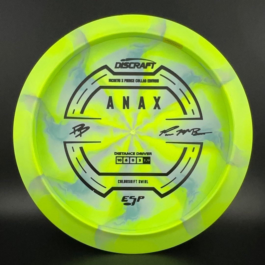 Colorshift Swirl ESP Anax -  McBeth X Pierce Collab Edition