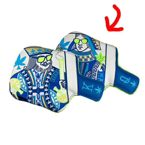 Swag Golf - Blueberry Kush Queen Mallet Putter Headcover *opened, no bag*