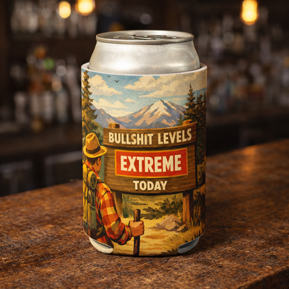 Bullshit Levels Extreme Today Can Cooler