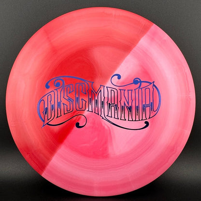 Swirly S-line FD - Red Split Dye - Discmania Tattoo stamp