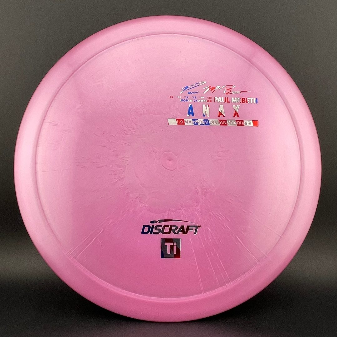Titanium Anax - First Run - Paul McBeth Limited Edition