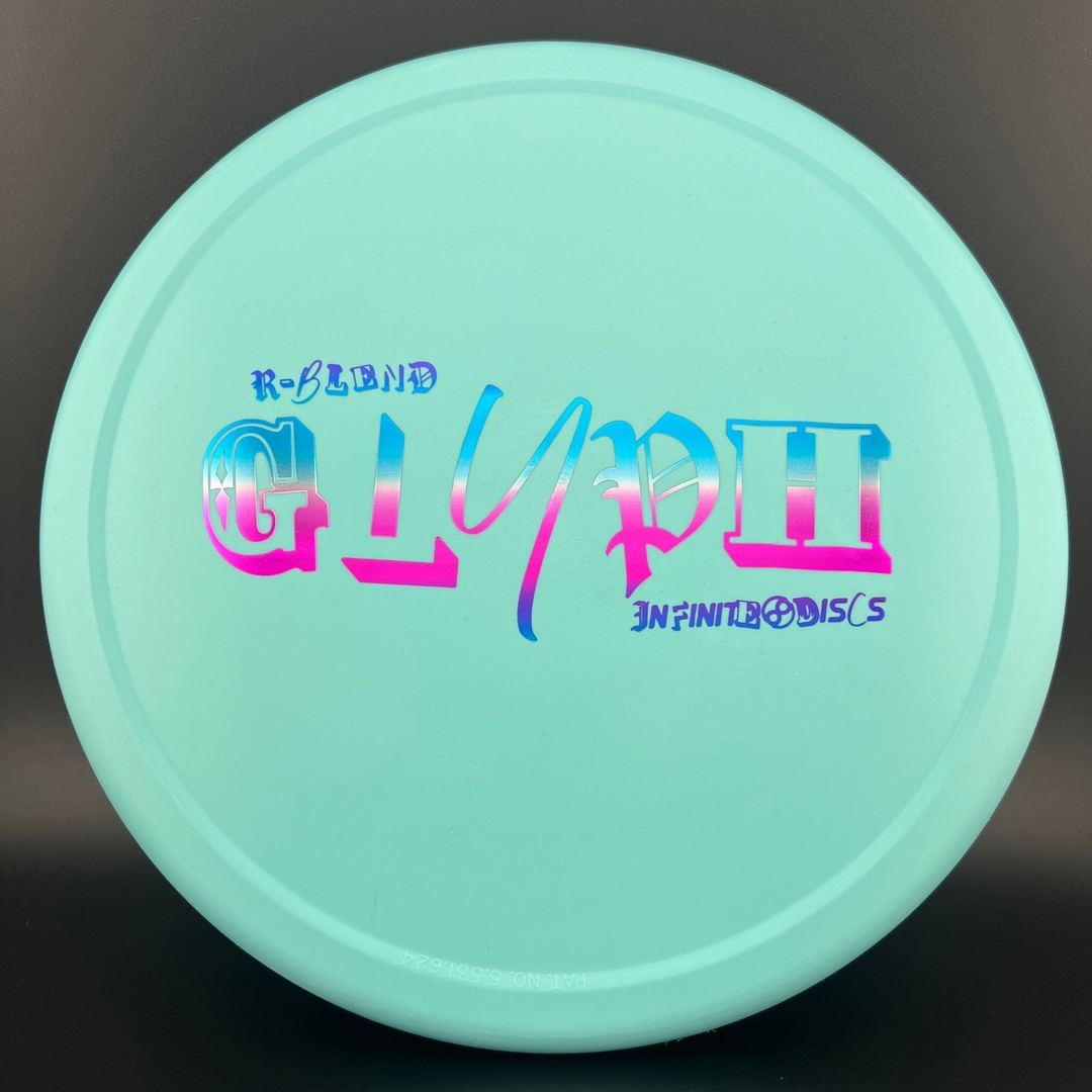 R-Blend Glyph (First Run) - Ransom Stamp