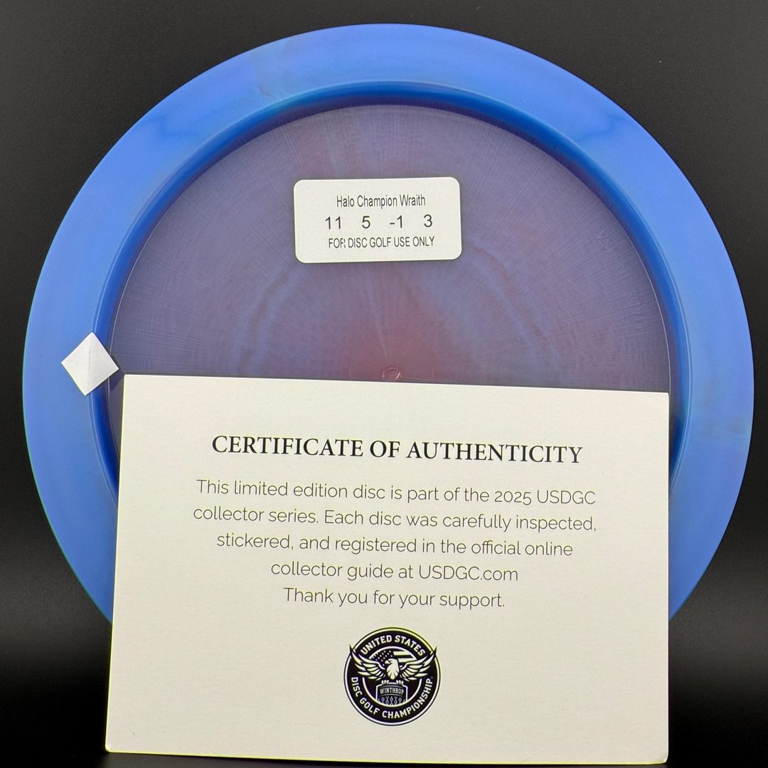 Halo Champion Wraith - USDGC Wax Seal - Small Batch 1/100