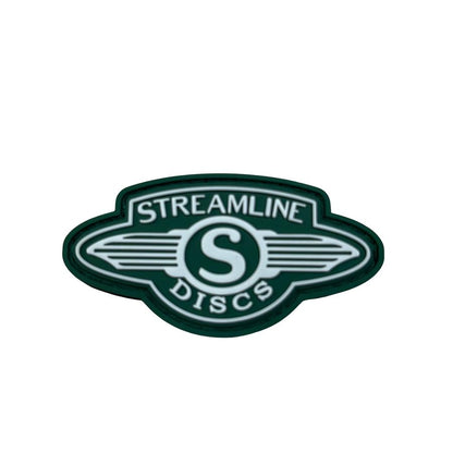Streamline Wings PVC Patch (Hook N Loop Backside)
