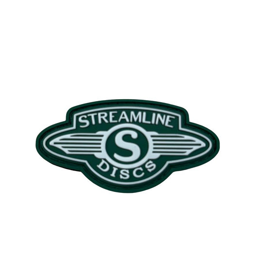 Streamline Wings PVC Patch (Hook N Loop Backside)