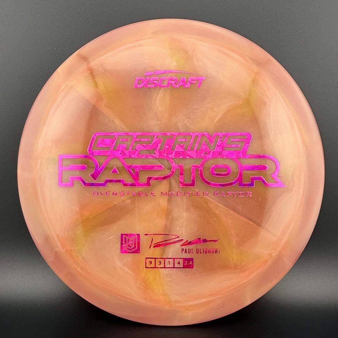 Special Z Blend Captain's Raptor - Paul Ulibarri 2025 Signature Series
