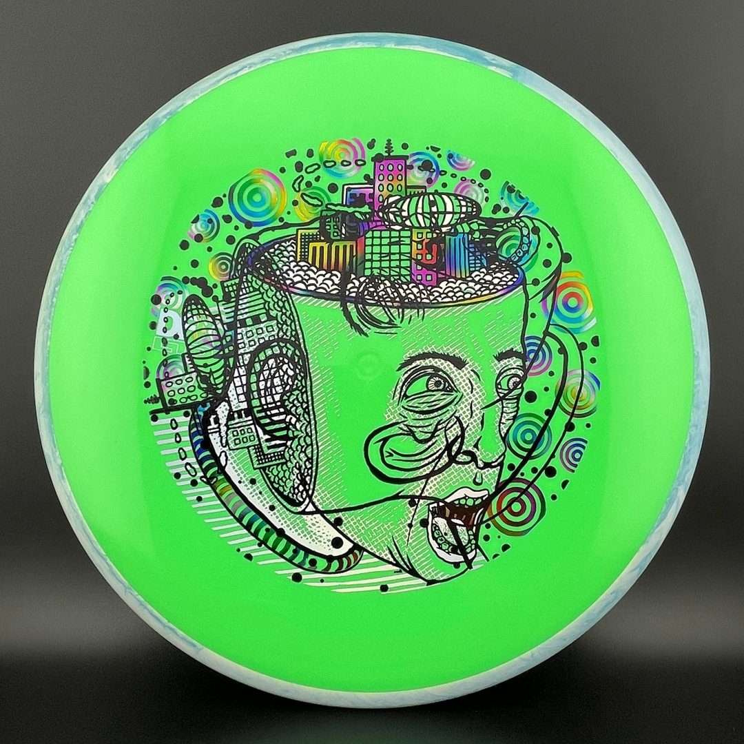 Neutron Hex - "Mentalopolis" Double Stamp DFX LTD