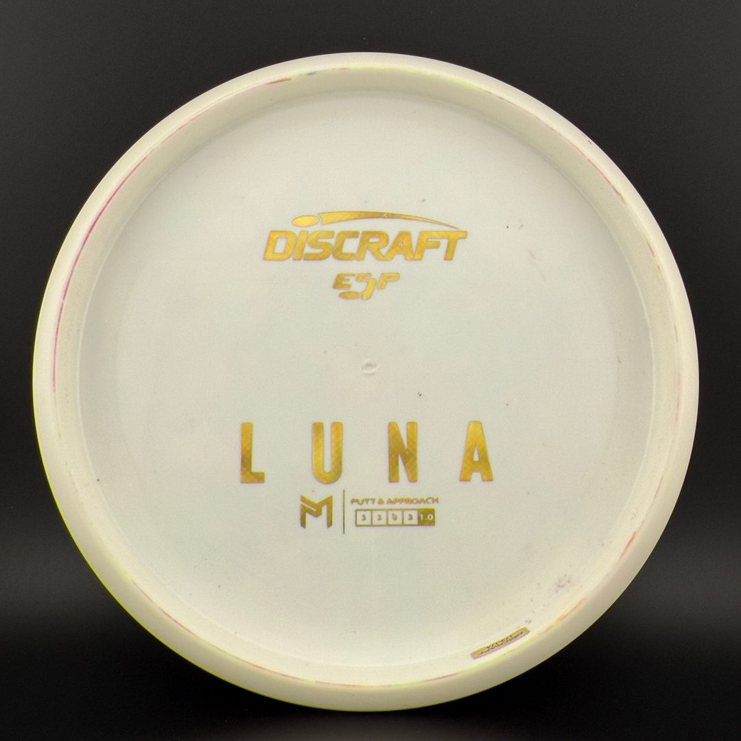 White ESP Luna - Greazy Dyed - Bottom Stamp